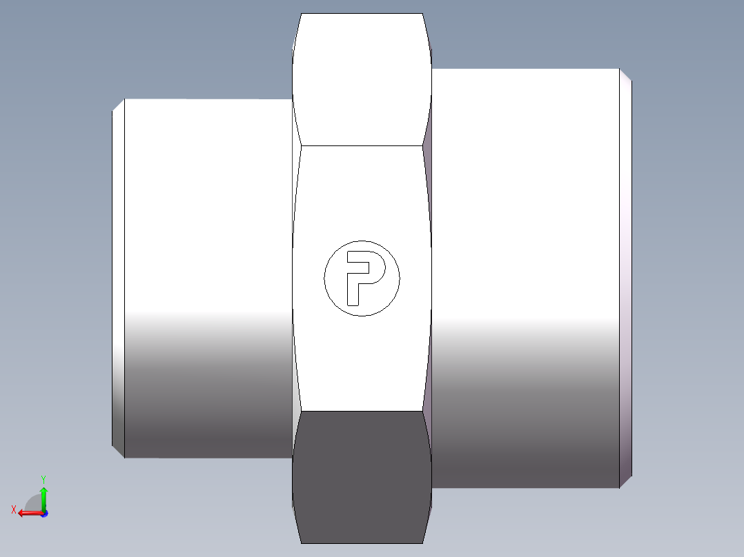 直通变径-GR、1D-36-42后视图