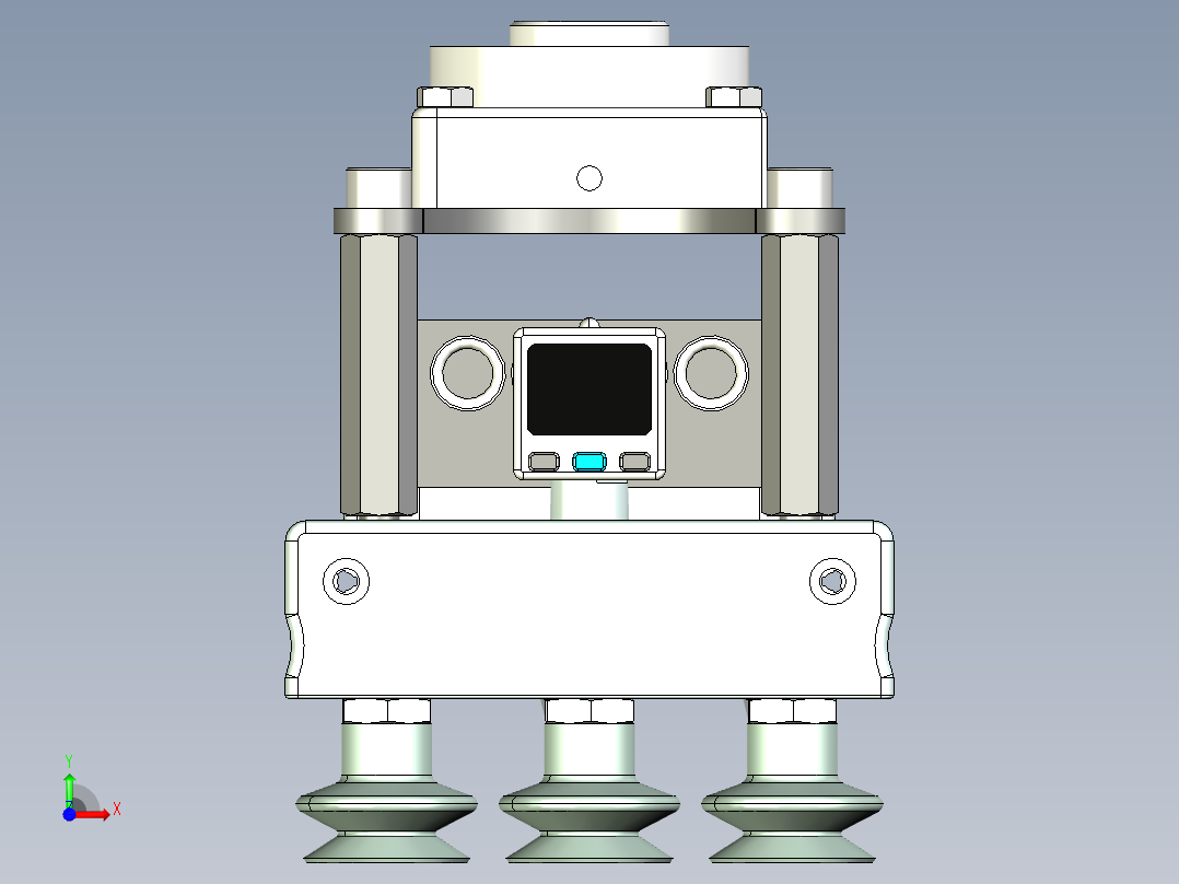 工业真空吸盘前视图