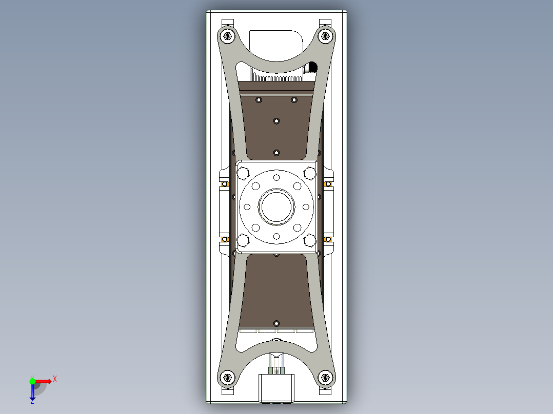 工业真空吸盘俯视图