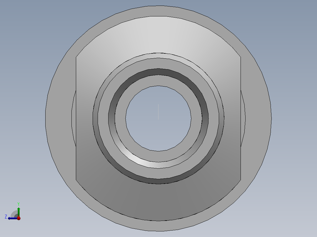 法兰接头、1DFS-24-12右视图