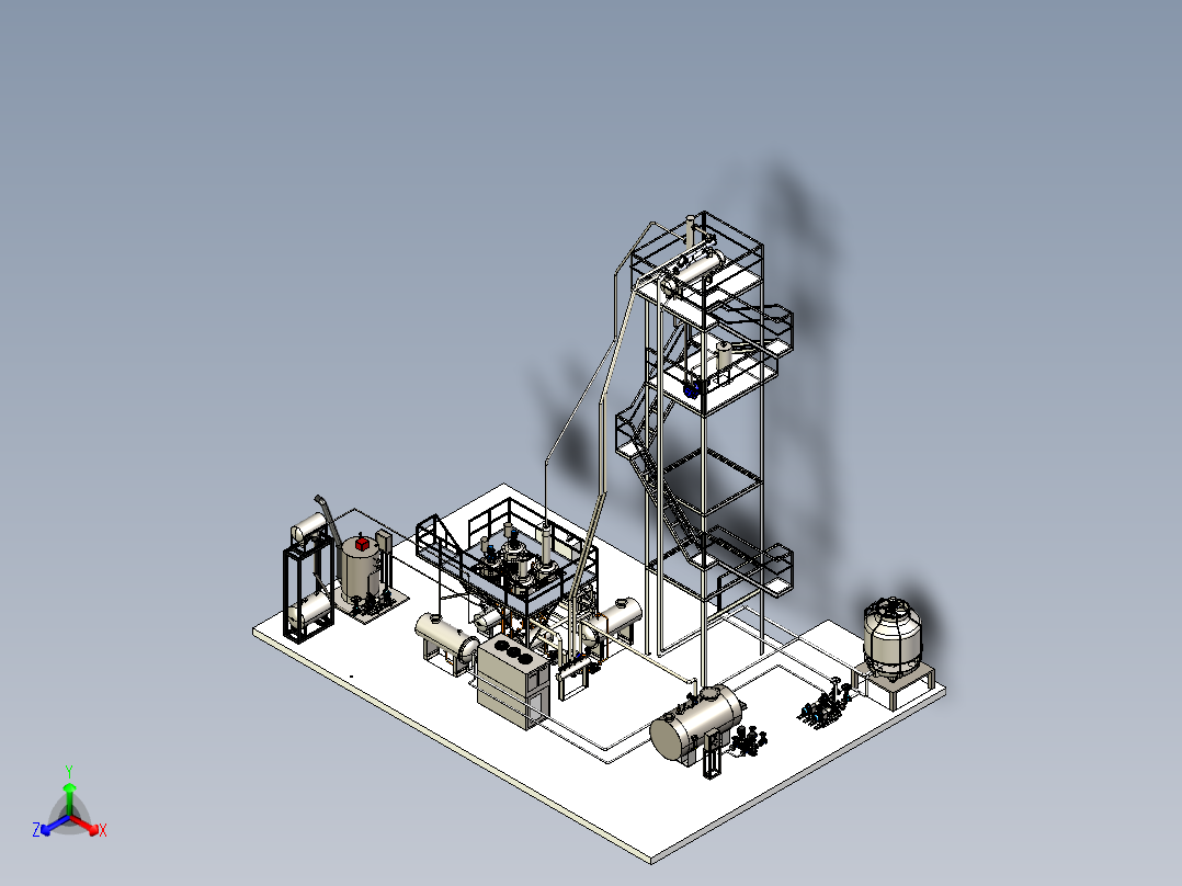 工厂(23)正等轴测图