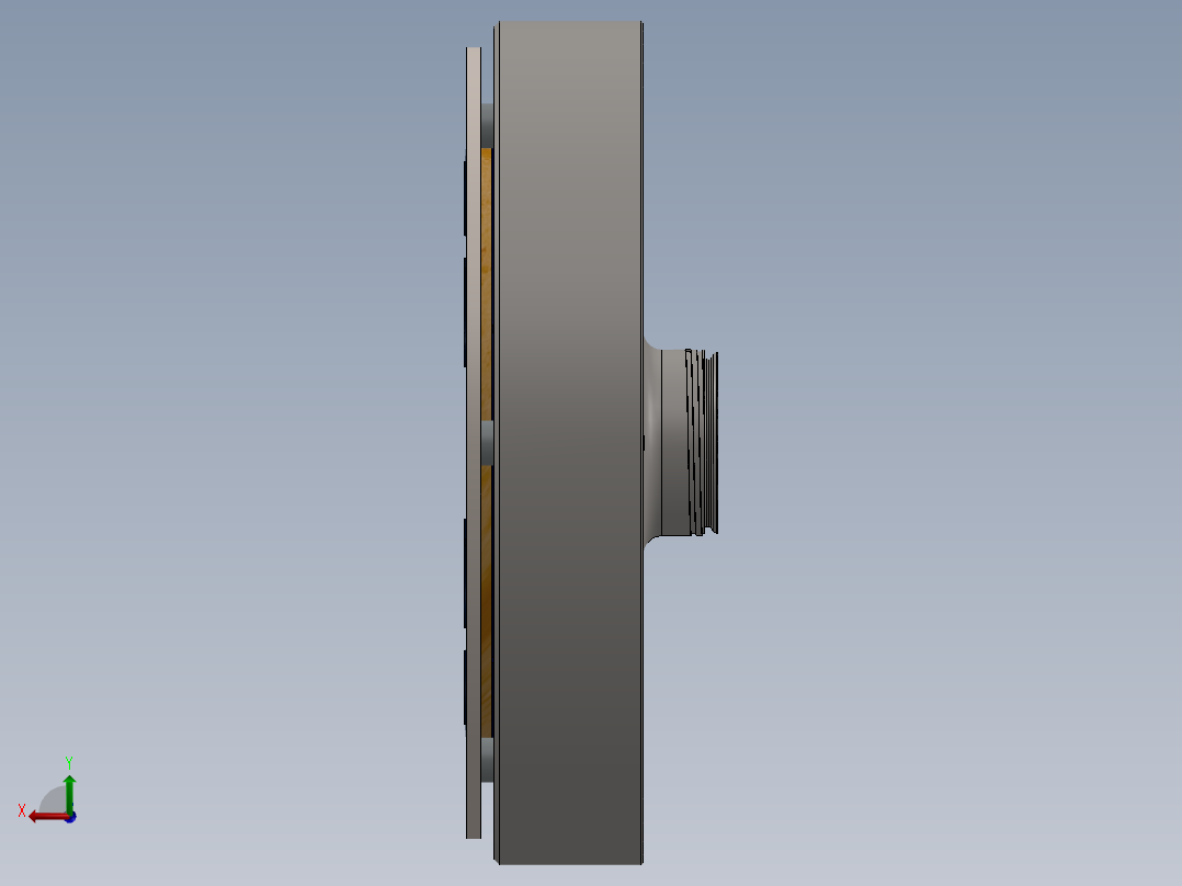 离合器(5)后视图