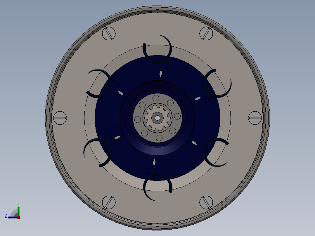 离合器(5)右视图