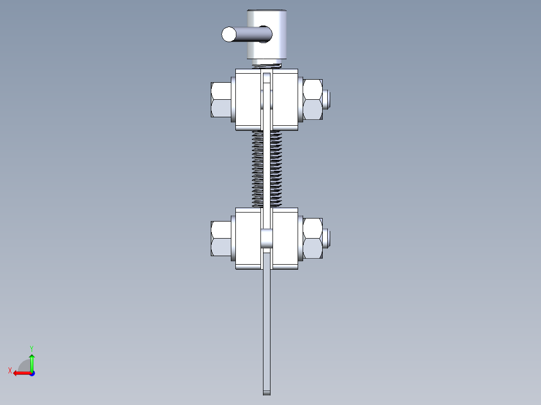 链条拉拔器套件后视图