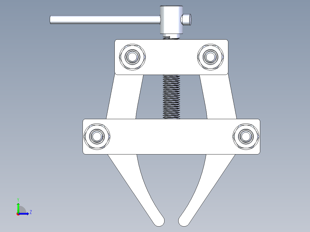 链条拉拔器套件左视图