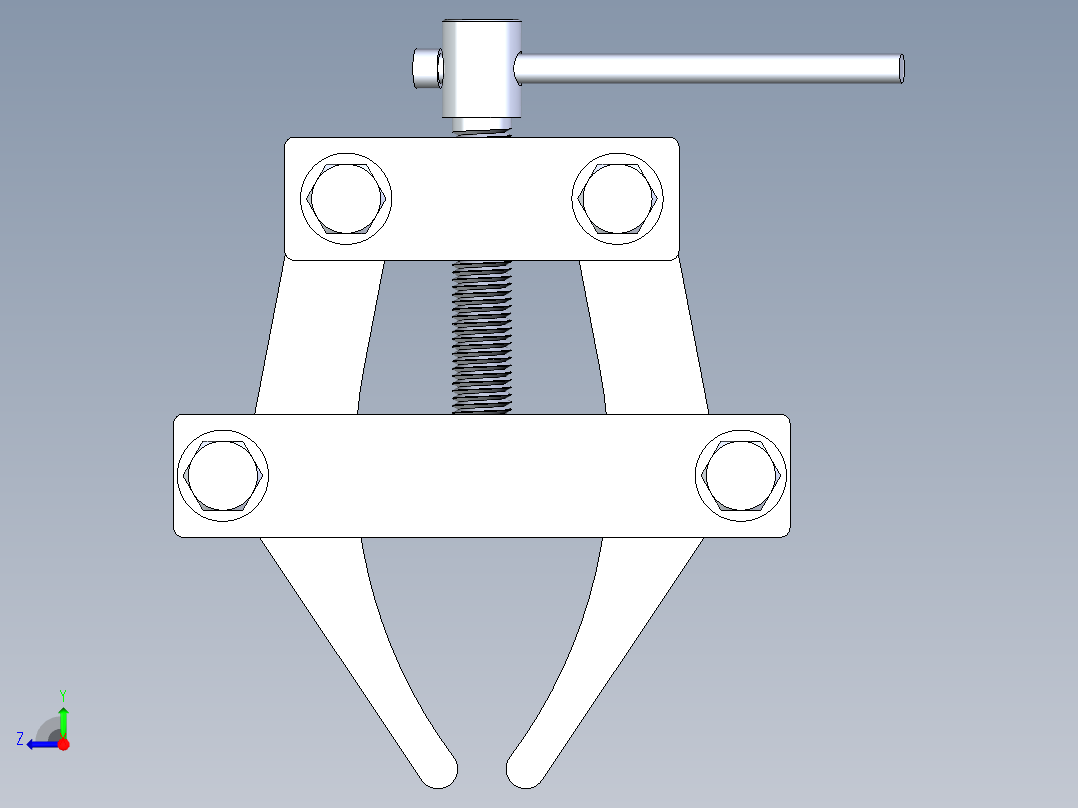 链条拉拔器套件右视图