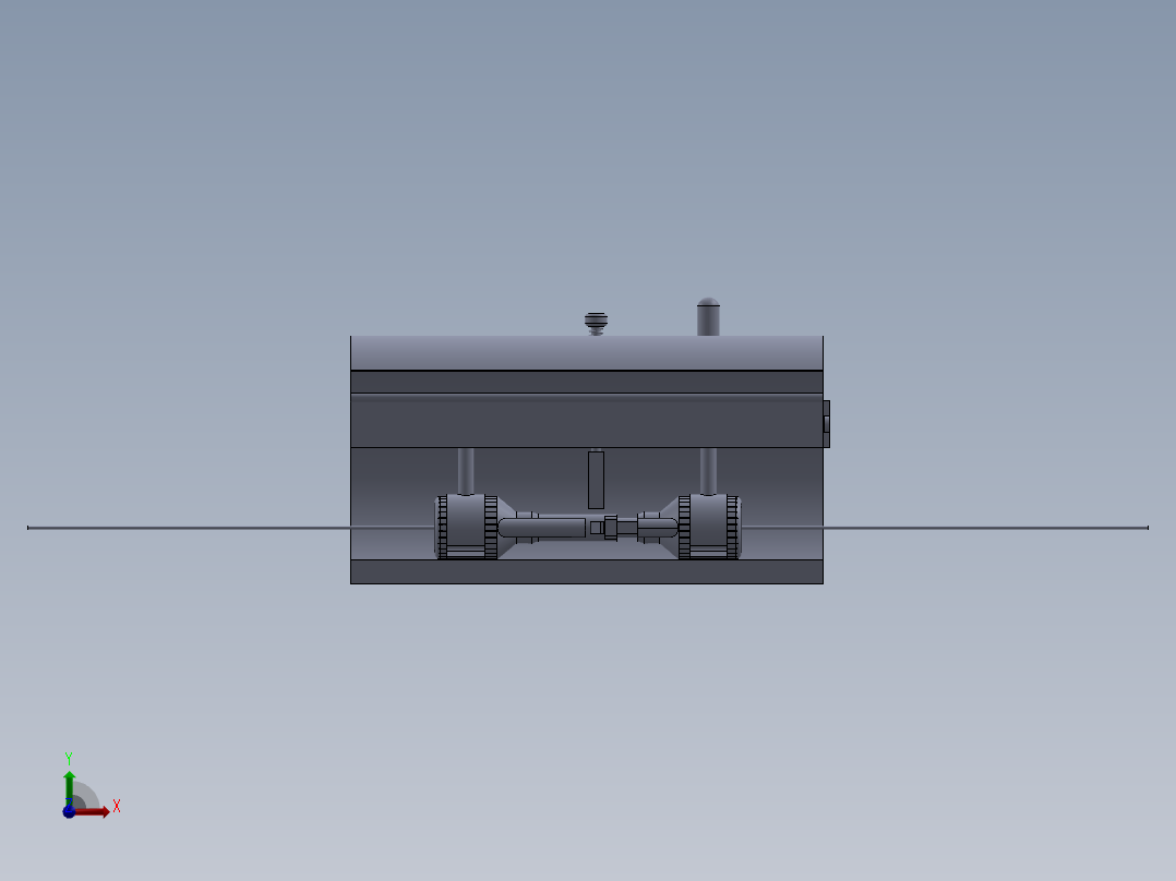 插头快速分离工具前视图