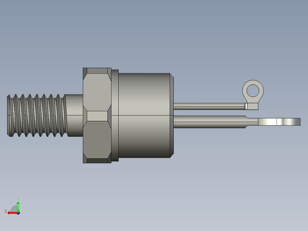 TO-48 _ TO-208AA闸流晶体管后视图
