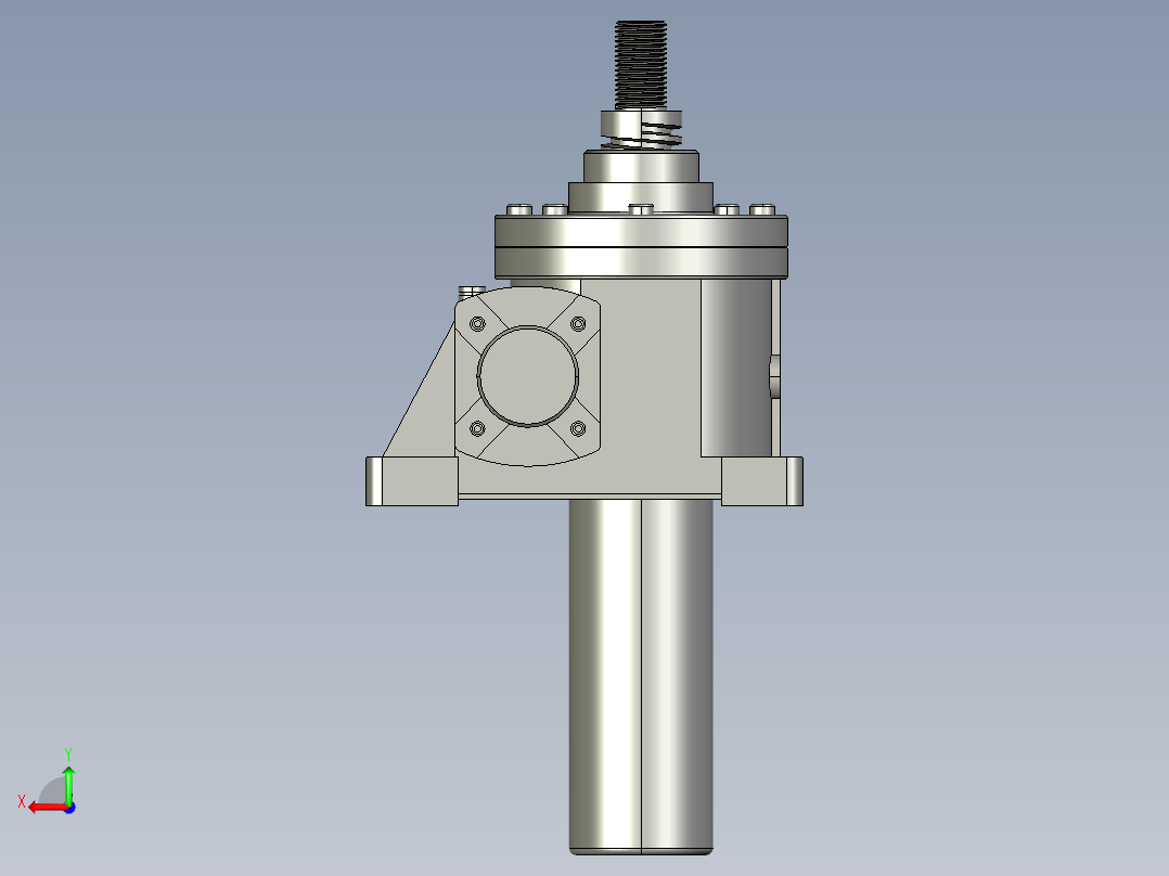WSH蜗轮蜗杆升降机_WSH_2T_A_S_AR_P后视图