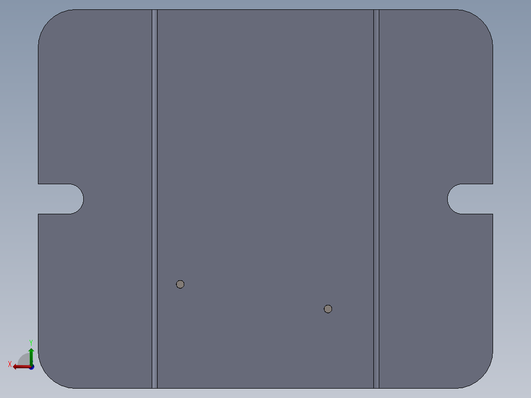 连杆杆身钻孔夹具（CAD图+SW三维）后视图
