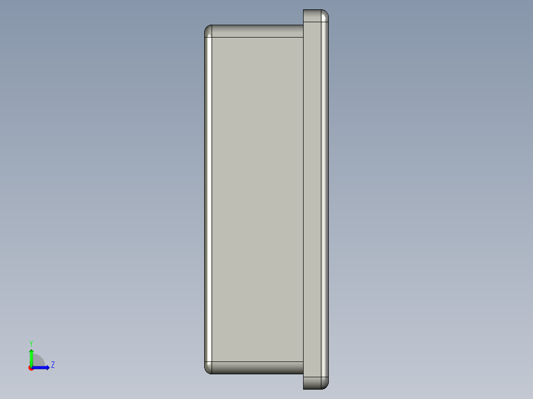 SKLMT600-8000触摸屏人机界面左视图
