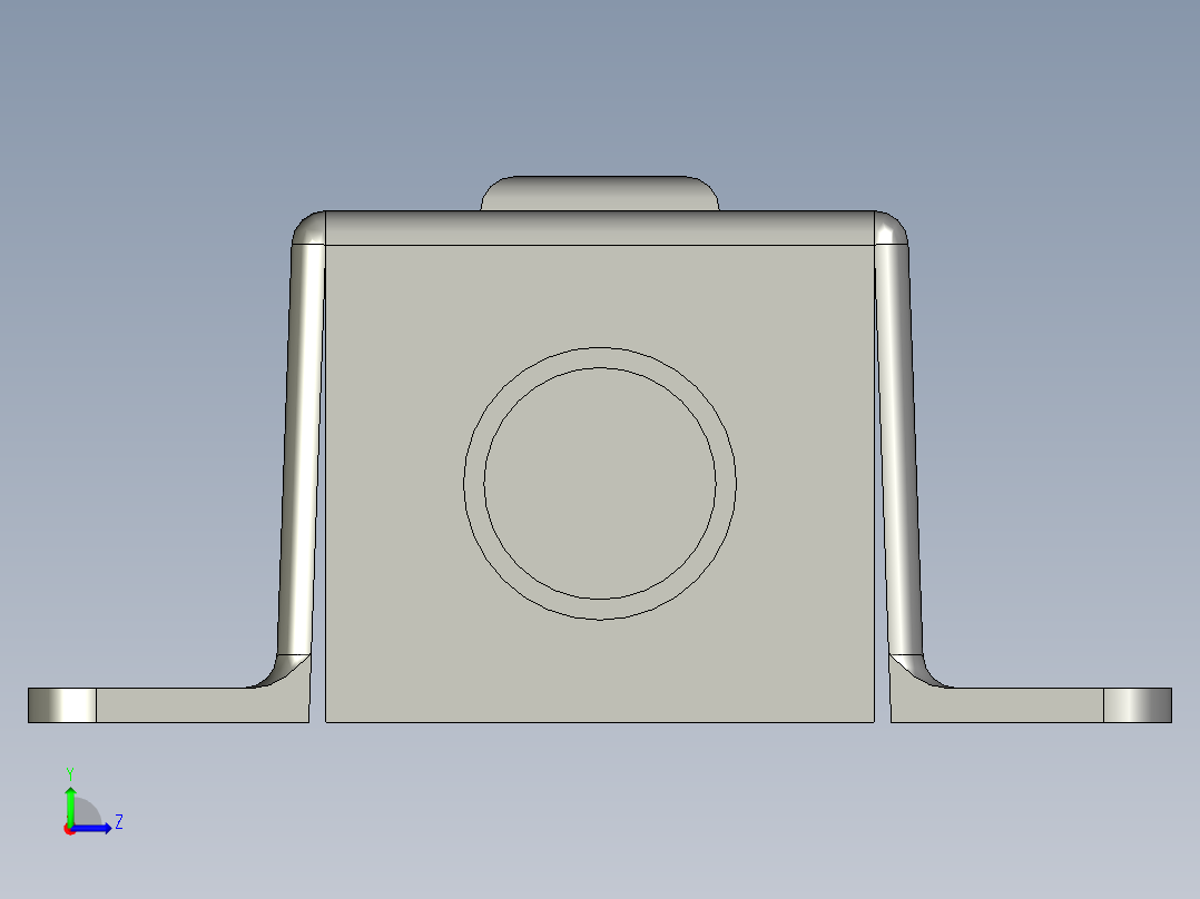 插销-铭毕锁业-黑色手柄左视图