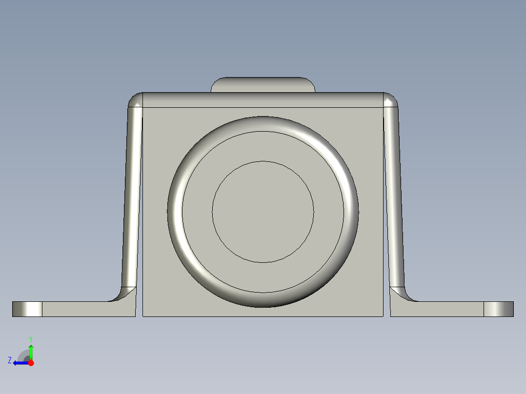 插销-铭毕锁业-黑色手柄右视图