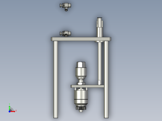 XMJ10101-03A压料架总成前视缩略图