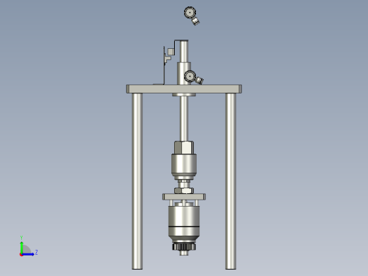 XMJ10101-03A压料架总成左视缩略图