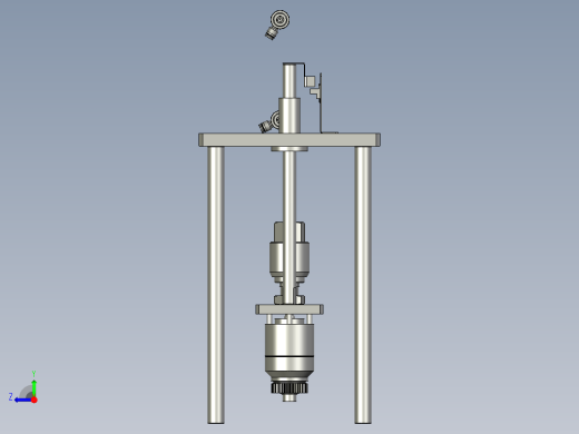 XMJ10101-03A压料架总成右视缩略图