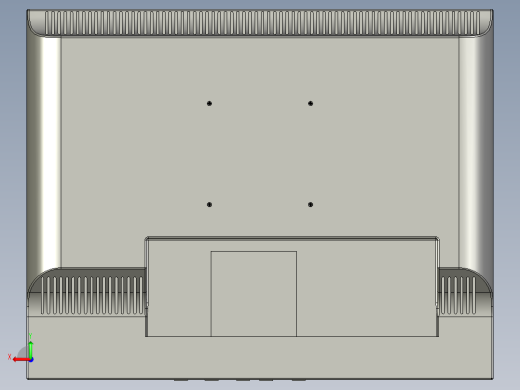 15寸触摸屏电脑显示器后视缩略图