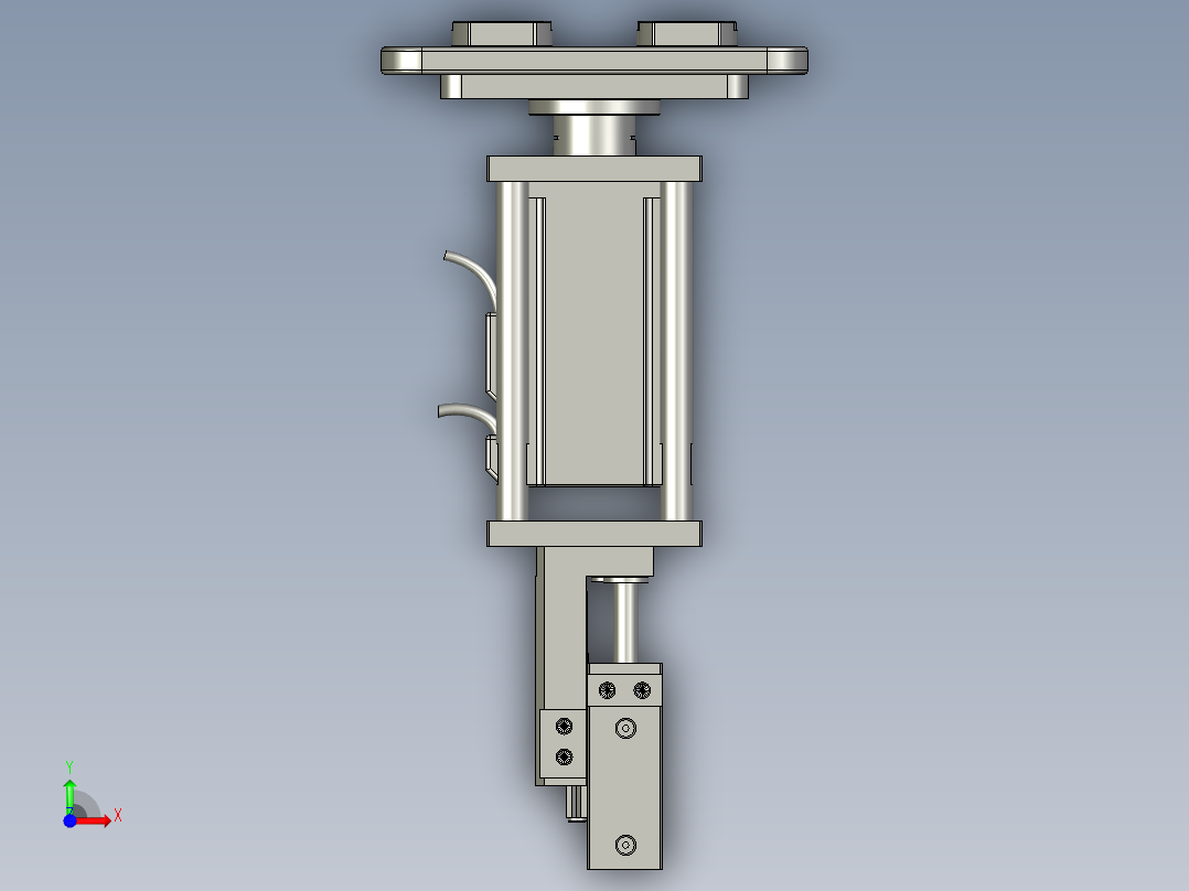 贴胶BAND旋转模组前视图