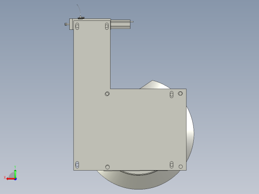 三角件振动盘示意图后视缩略图
