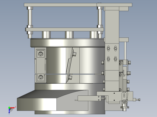 三角件振动盘示意图俯视缩略图