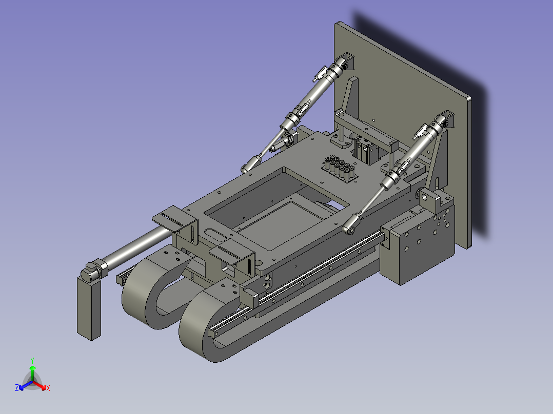 02-00移载部分主视图