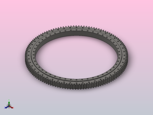 外齿式四点接触球轴承_012.60.2000正等轴测缩略图