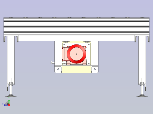 滚筒输送线3D右视缩略图