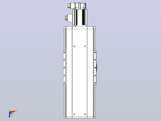 日规模组半封闭丝杆TPA-HNR-220D-3210C-L150-M-C-P1K-N3俯视缩略图