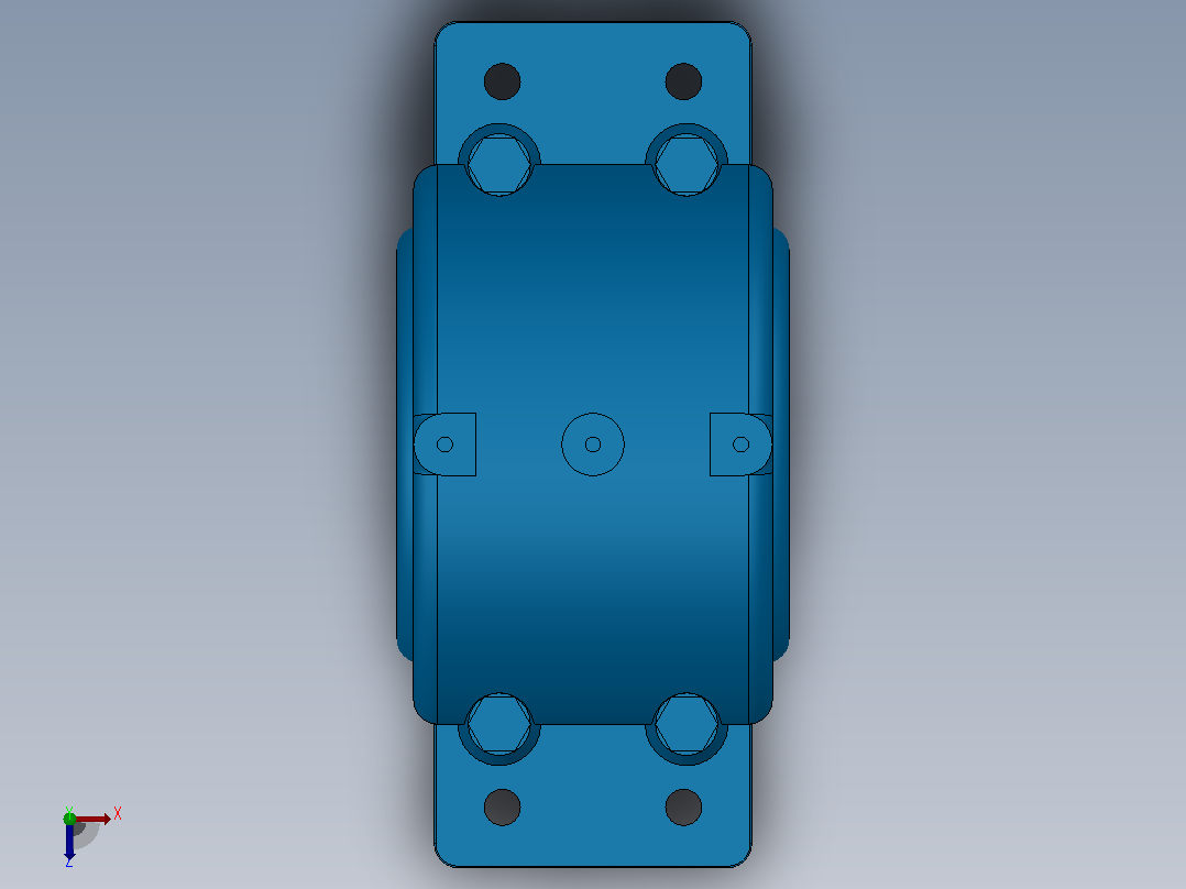 SD3100 [SD3138]轴承俯视图
