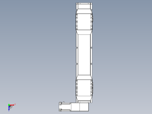 皮带直线轴双滑块型TPA-GCBS-150-P80-L175-DR-M75-N3俯视缩略图