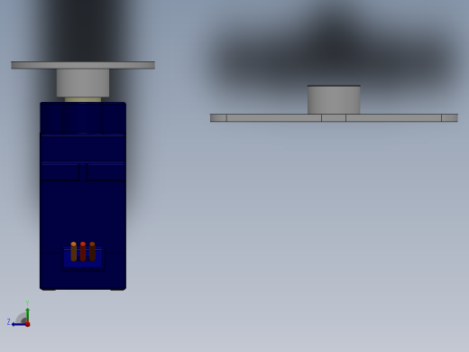 微型伺服电机结构3D图纸 Solidworks设计右视缩略图
