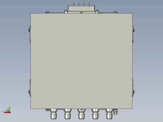 JMB-1500～2000照明变压器三维模型 202012后视缩略图