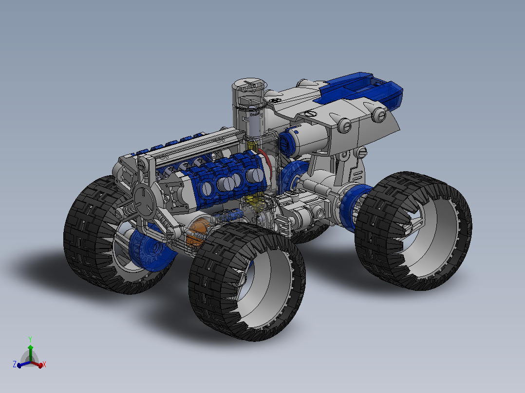A3002669-盐水驱动玩具车主视图