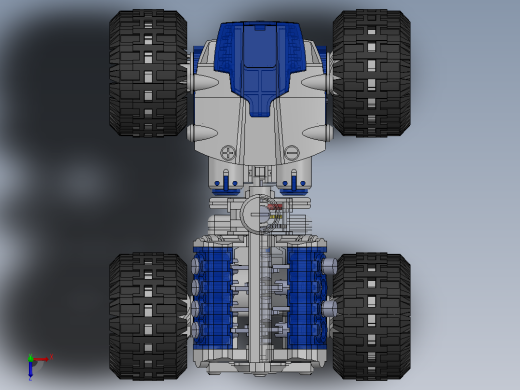 A3002669-盐水驱动玩具车俯视缩略图