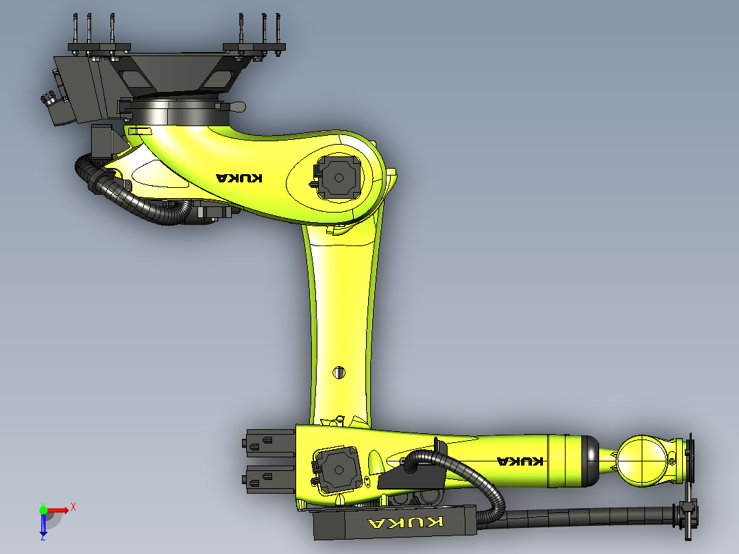 kuka-robot-1 IGS俯视图