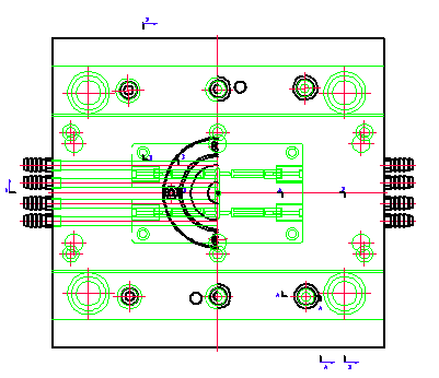 电器旋钮CAD注射模设计（有cad图+proe图）