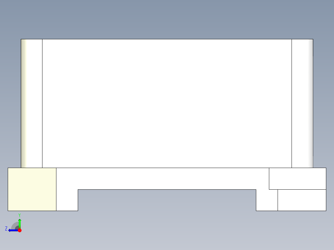 多功能计算器3D模型右视图