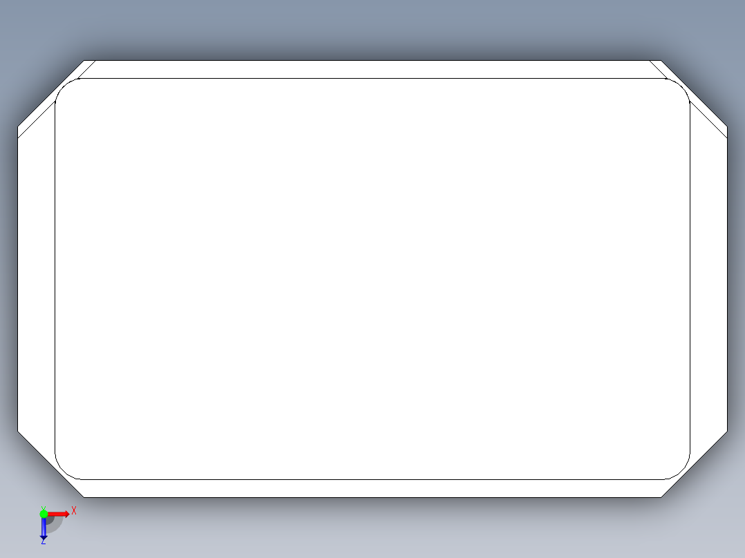 多功能计算器3D模型俯视图