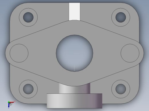 三通管俯视缩略图