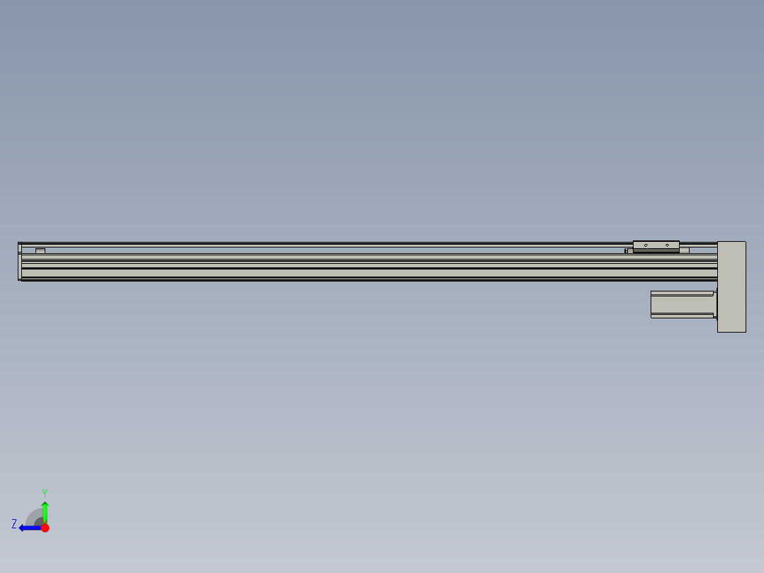 CCTL模组螺杆系列-TL60-BM右视图