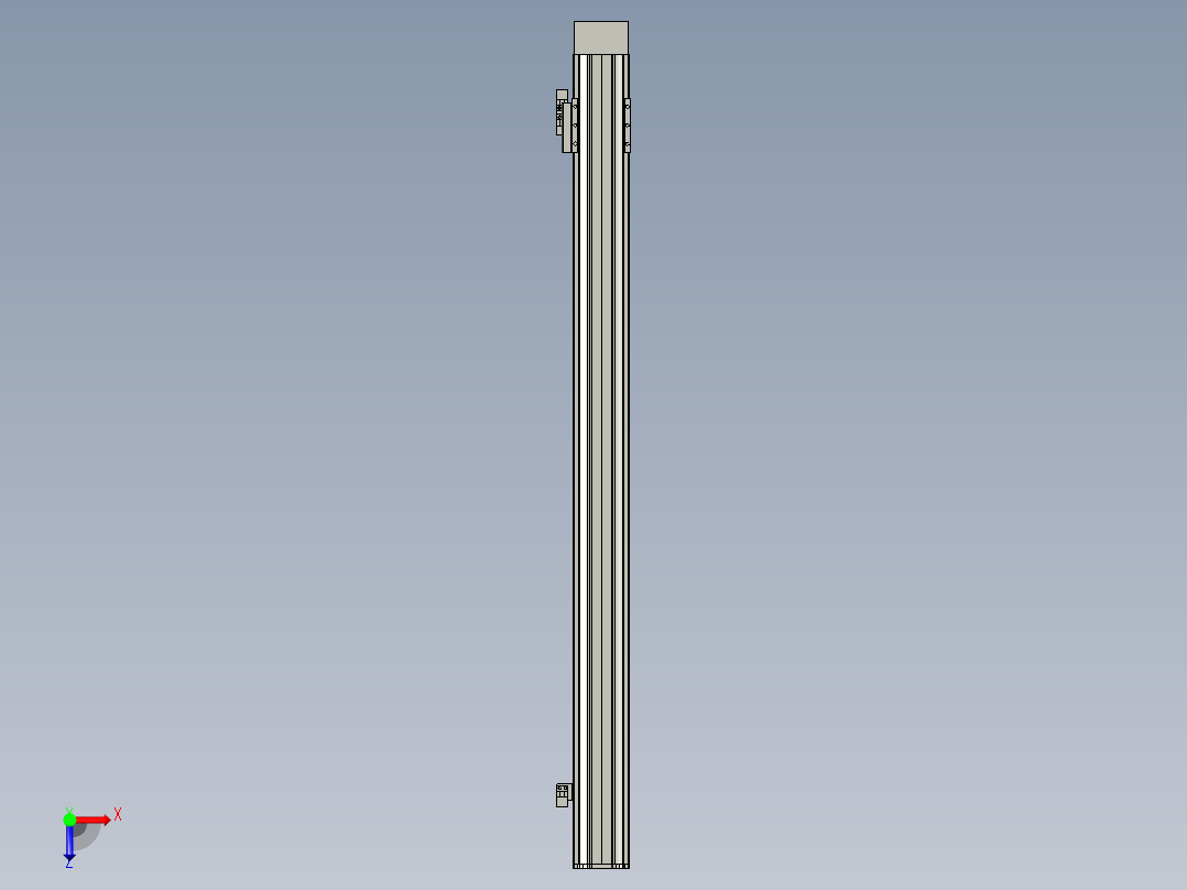CCTL模组螺杆系列-TL60-BM俯视图