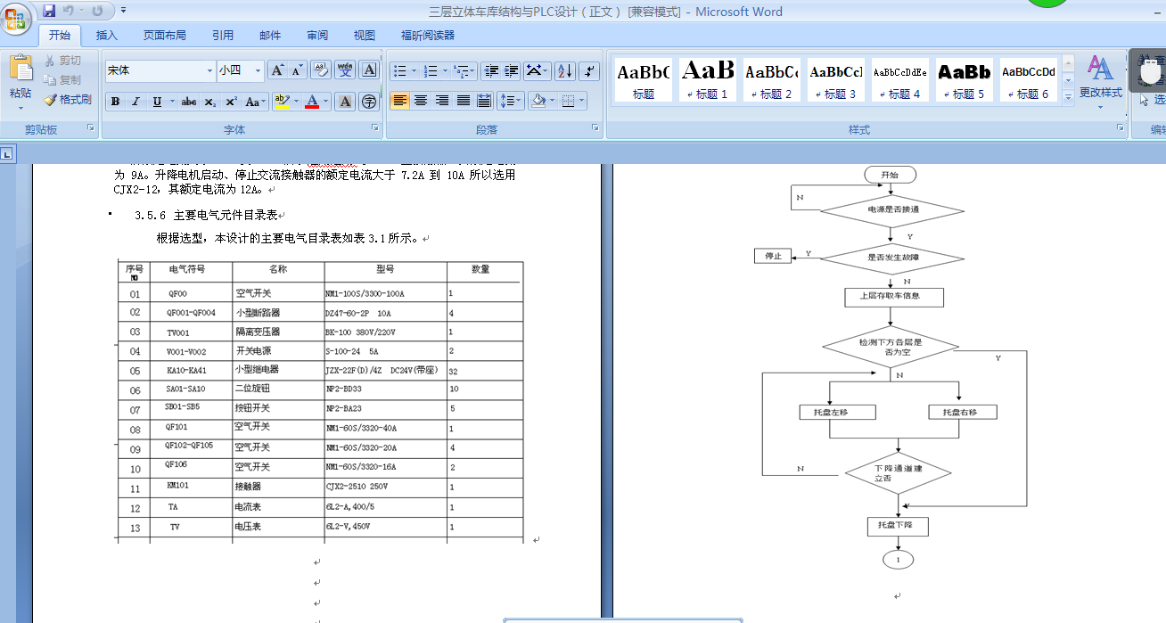Q048-三层升降横移式立体车库控制系统PLC编程设计【西门子】