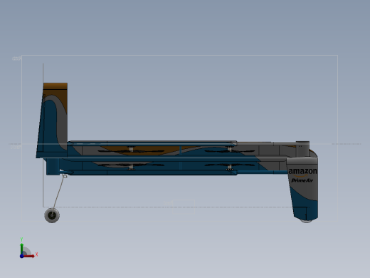 小型无人驾驶飞行器前视缩略图