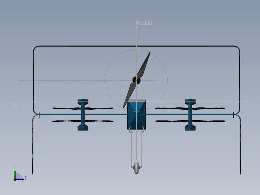 小型无人驾驶飞行器左视缩略图