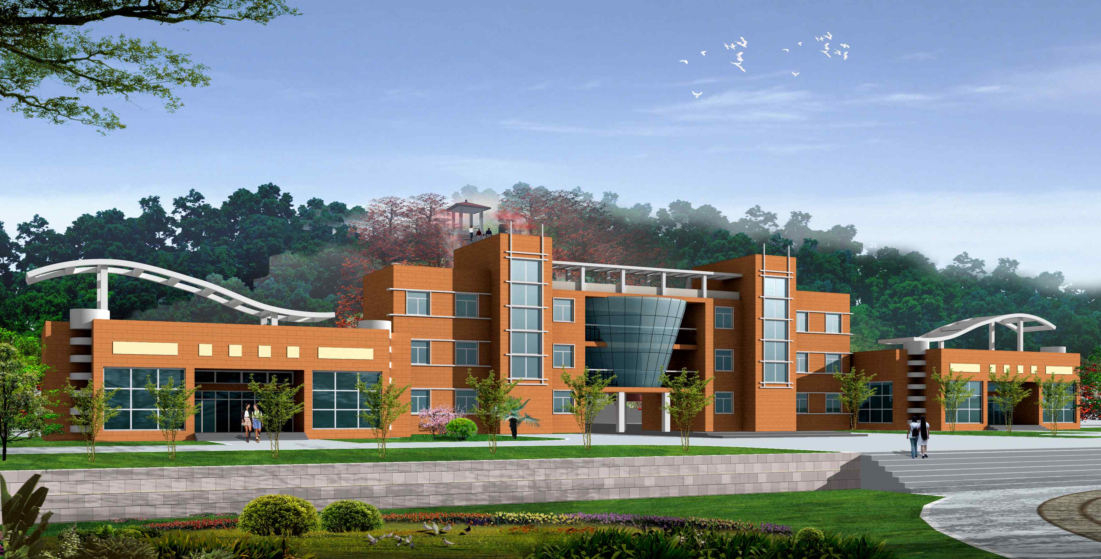 300学校类图纸