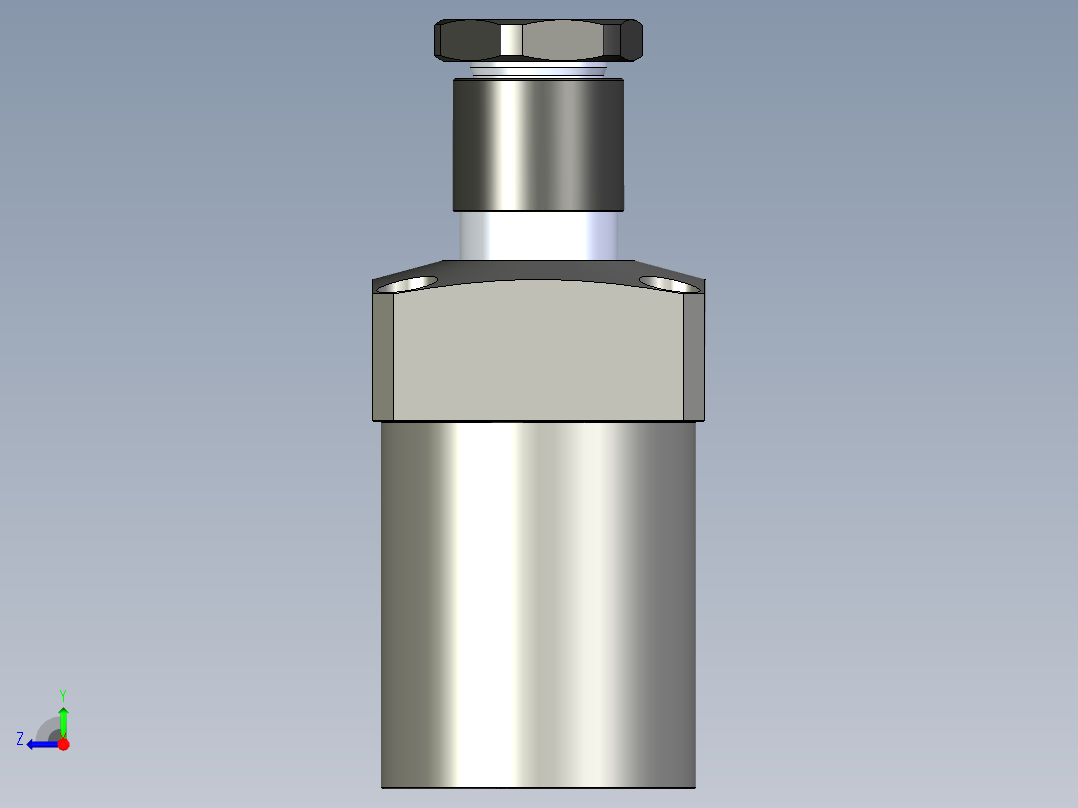 KOSMEKLHS0900-CL-Y45多系列多零件图纸模型右视图