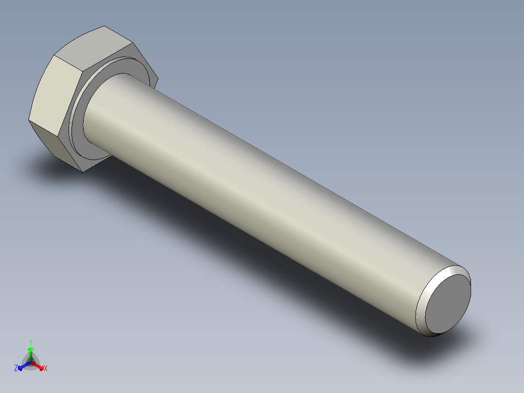 螺钉-DIN_931-M14x2x85_22.stp主视图