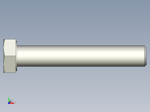 螺钉-DIN_931-M14x2x85_22.stp前视缩略图