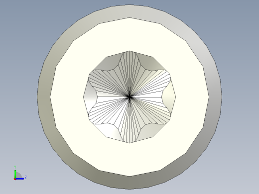 螺钉-Hexalobular_socket_screw-M6-140-50-4-8-4-C0.56.stp左视缩略图