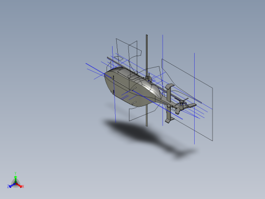 直升飞机 飞机模型设计 (49)